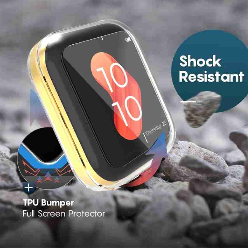 For Amazfit GTS 4 Mini Watch Case TPU Tempered Glass Screen Protector Cover  Skin