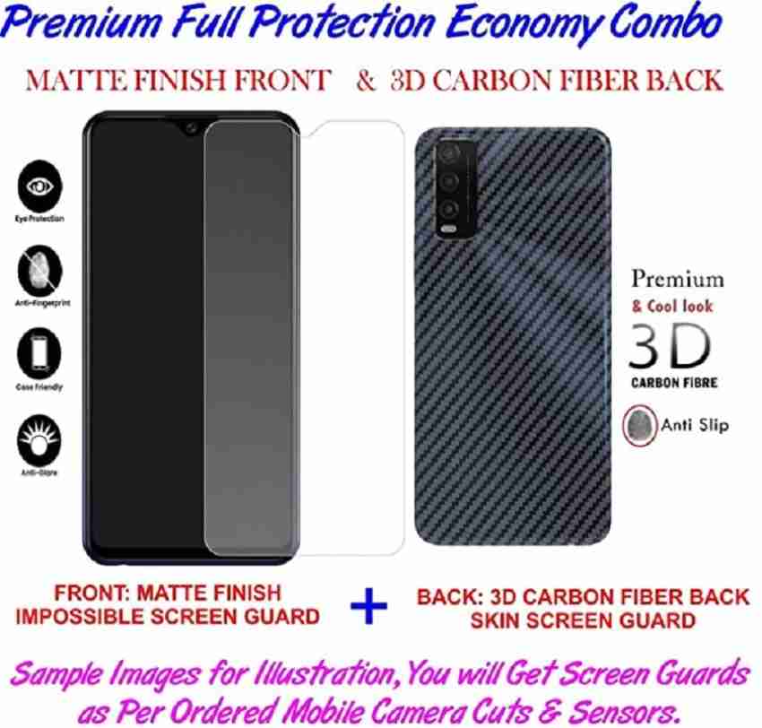 Samsung Galaxy S20 Ultra Carbon Fiber Skin Screen Protector