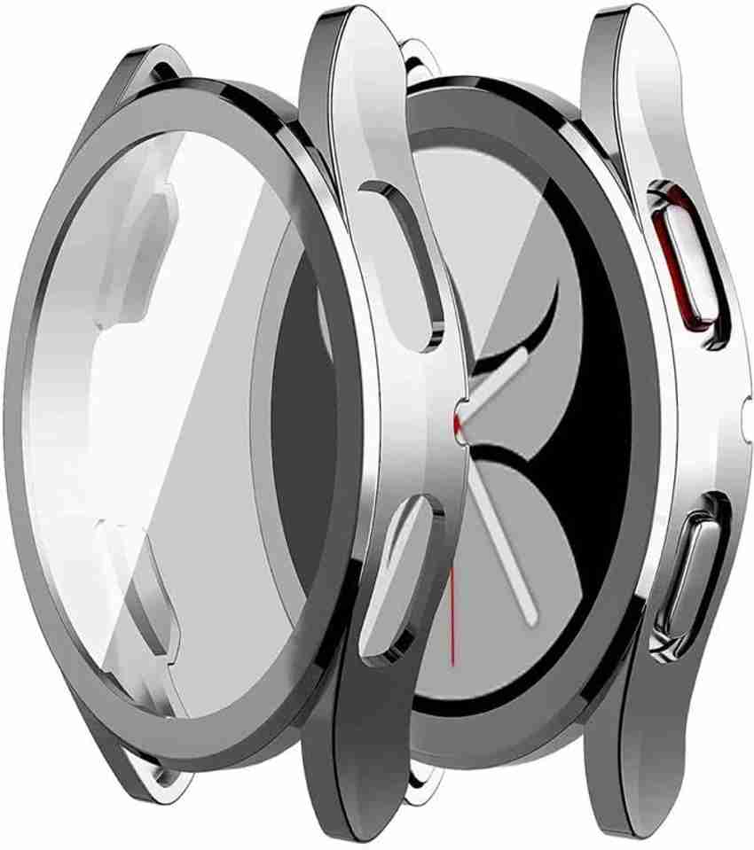 VOLMERE Protective Case for Samsung Watch 4 44mm Soft TPU All Around Shockproof Full Protective Case Steel Grey VOLMERE Flipkart
