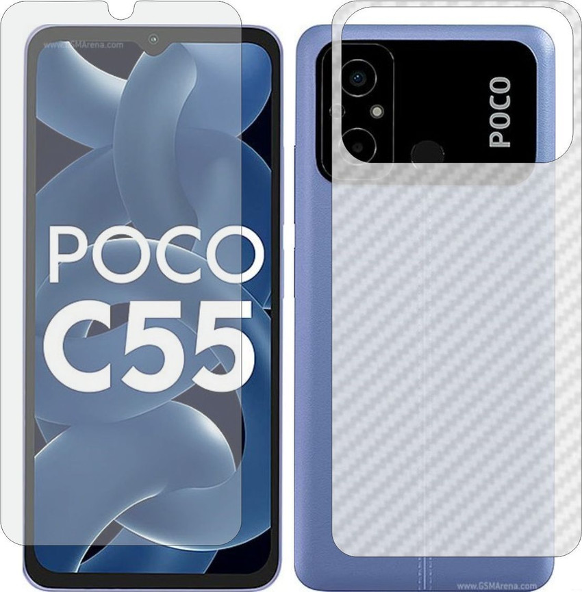 Fasheen Front and Back Tempered Glass for XIAOMI POCO C55 22127PC95I -  Fasheen : Flipkart.com