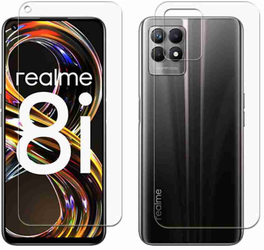 Buy mFoniscie Realme 8i Black Glass, Rubber Mobile Back Cover Online at  Best Prices in India - JioMart.