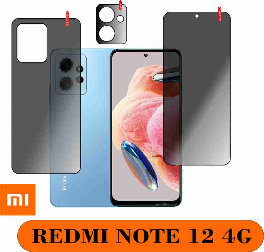 Protección de cristal templado para Xiaomi Redmi Note 12 4G