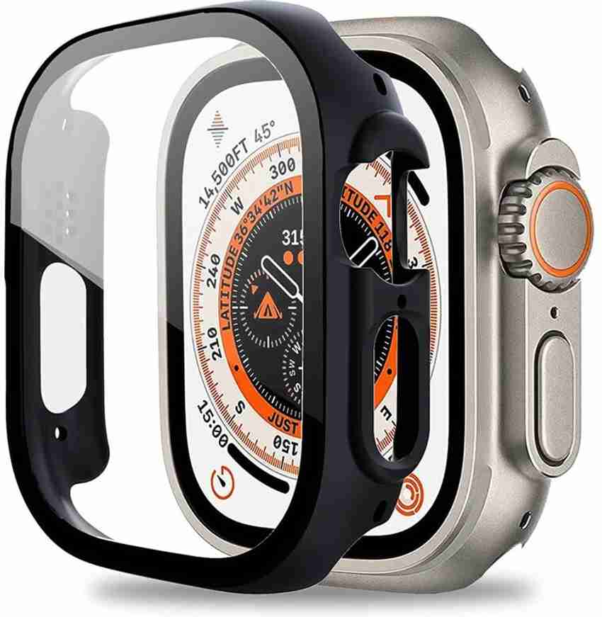 Apple watch case with tempered glass best sale