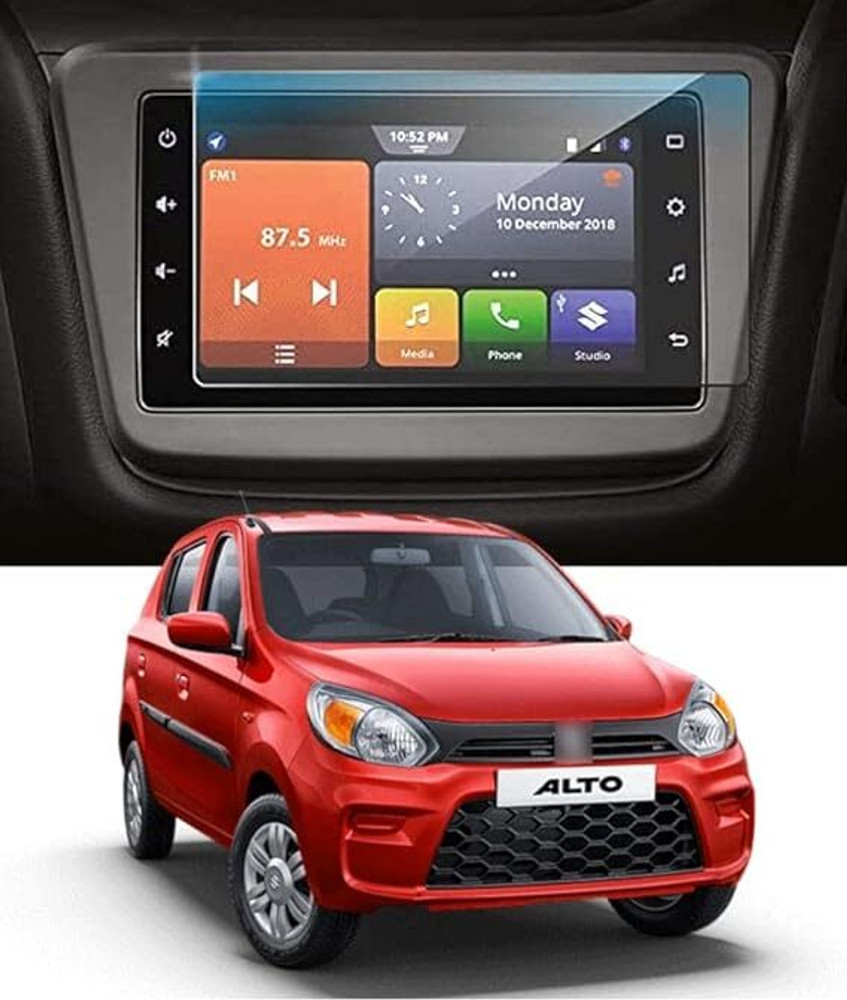 Grip Gaurd Edge To Edge Tempered Glass for Dashboard System Guard