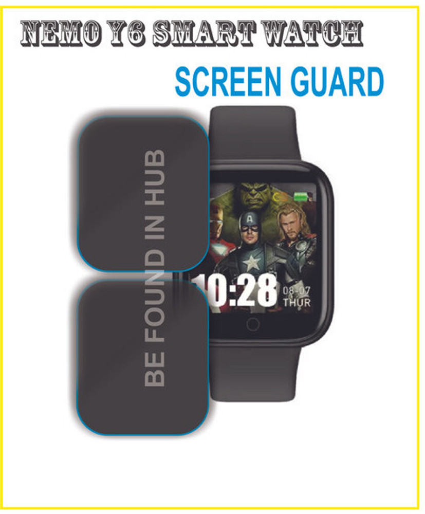 Aleena Impossible Screen Guard for Nemo Y6 Smart Watch for Android
