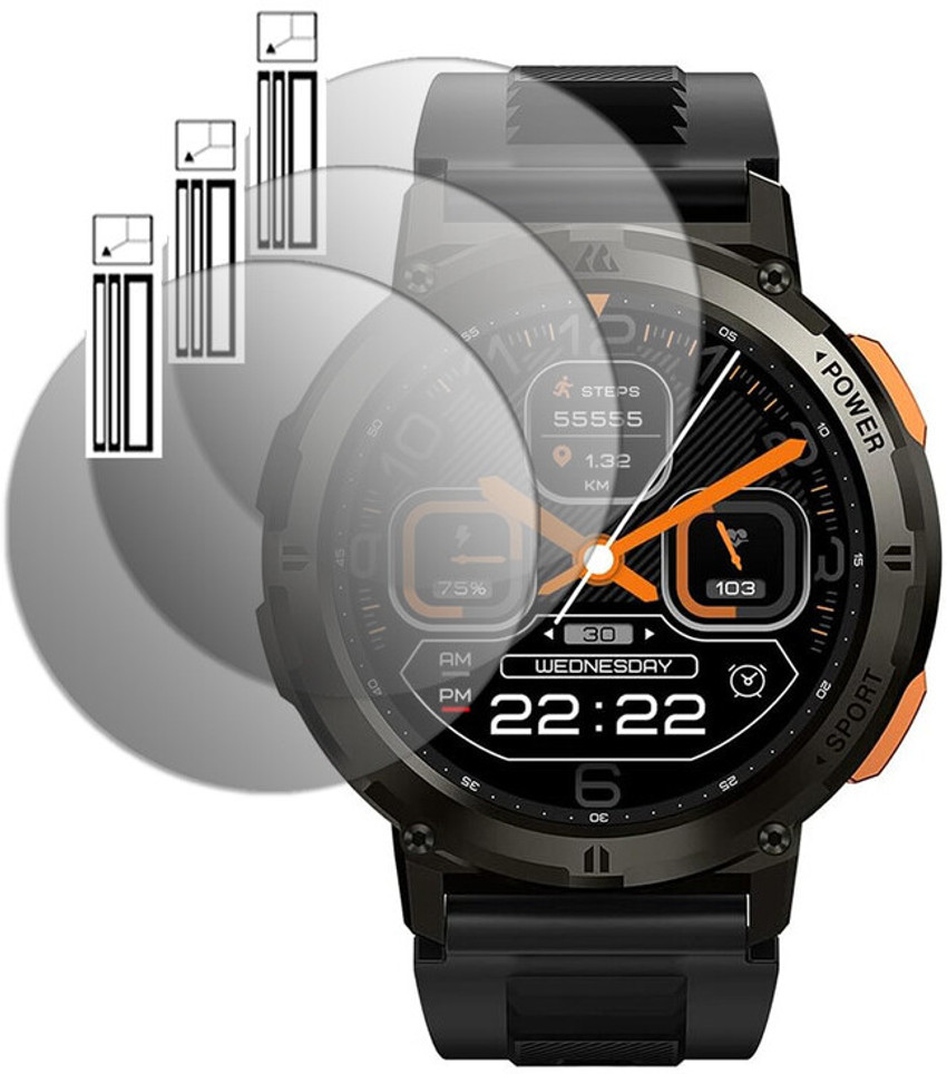 DOUMOF Screen Guard for Kospet Tank T2 SMARTWATCH DOUMOF