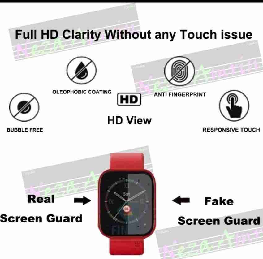 Pushpa Nano Glass for Dynamic Heart Rate Blood Pressure Waterproof Smartwatch for Women Men Pushpa Flipkart