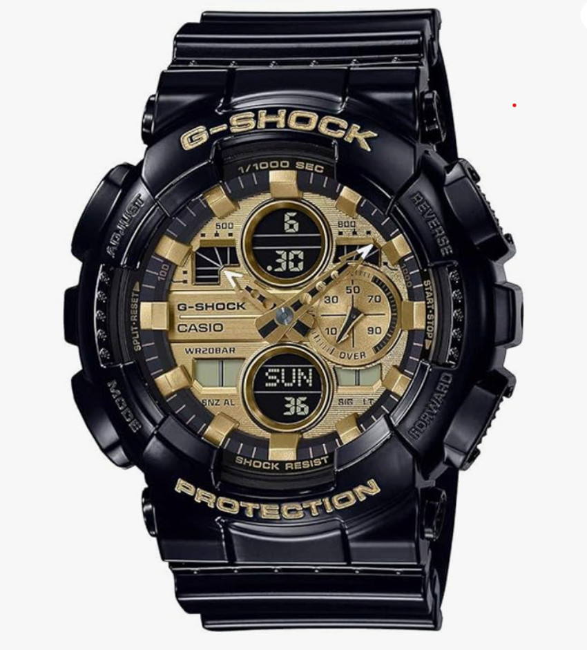 Pushpa Nano Glass for Casio G Shock GA 140GB 1A1DR Black Gold Analog Digital Dial Black Resin Copy 4 Pushpa Flipkart