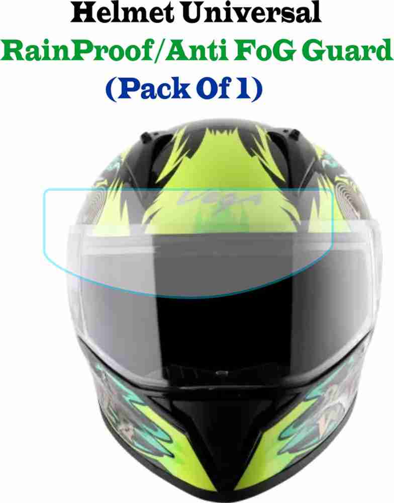 RapTag Nano Glass for Motorcycle Helmet Waterproof Rainproof Anti FOG Guard Universal Rain and Fog Protection Film .0.383 RapTag Flipkart