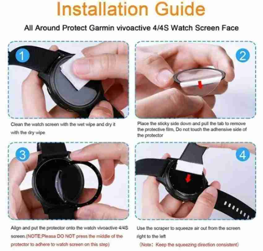 HEPOCH Screen Guard for Croma Stride IC Smartwatch with Bluetooth