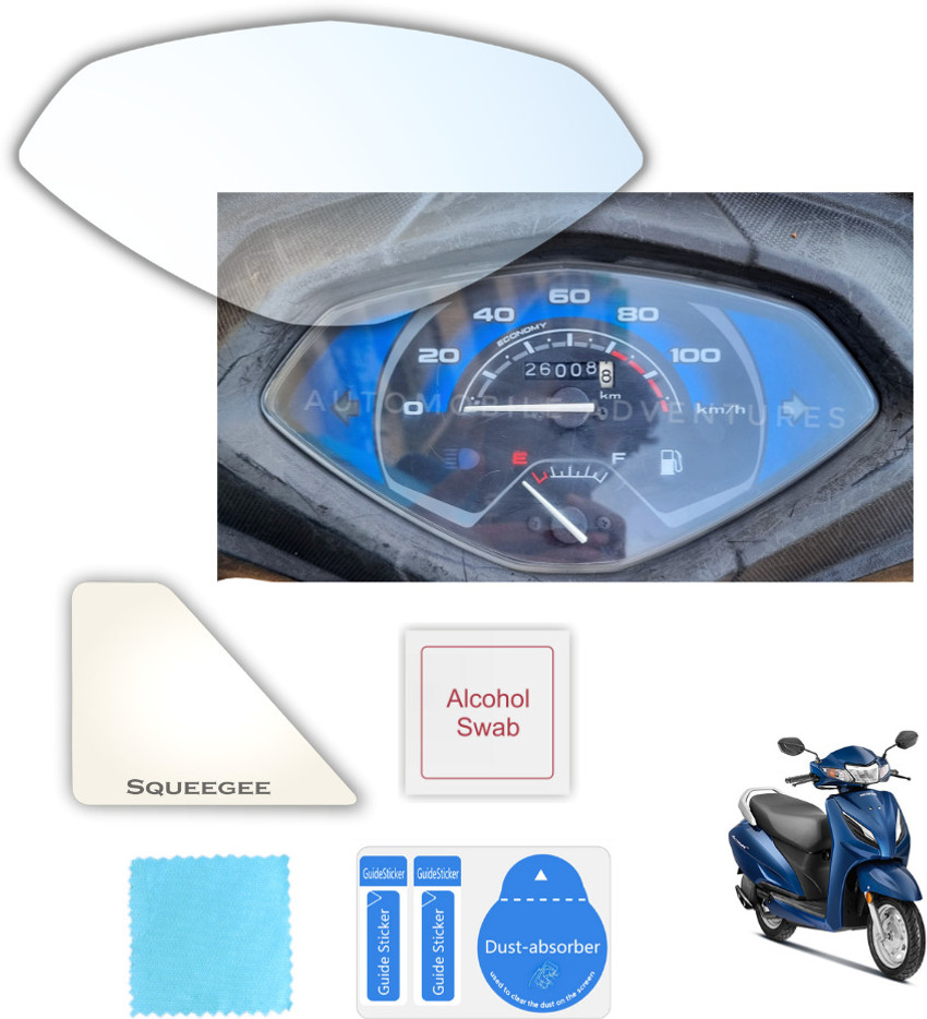 D FENDER Screen Guard for Honda Activa 3G 4G 5G Motorcycle Speedometer Console Display Screen Scrath Protector Guard D FENDER Flipkart