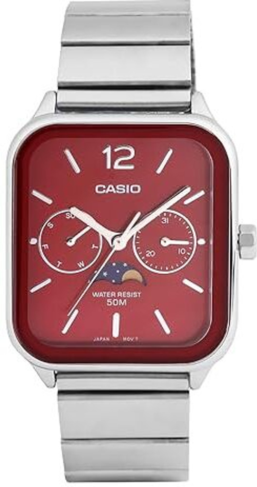 Casio red deals dial