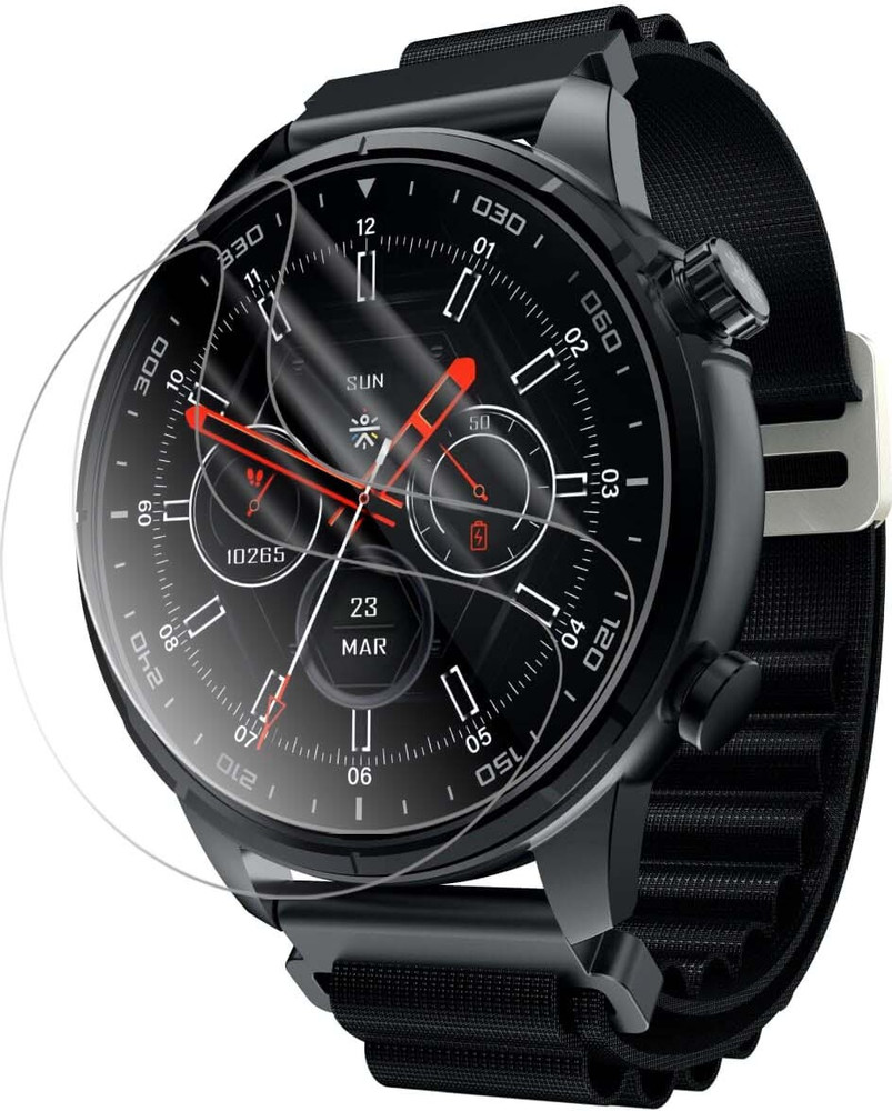 CUBES Screen Guard for Cult Sprint Running Smartwatch 1.43 AMOLED Display Soft and Flexible Touch Sensitive Unbreakable Ultra Thin High Grade 9H TPU Film CUBES Flipkart