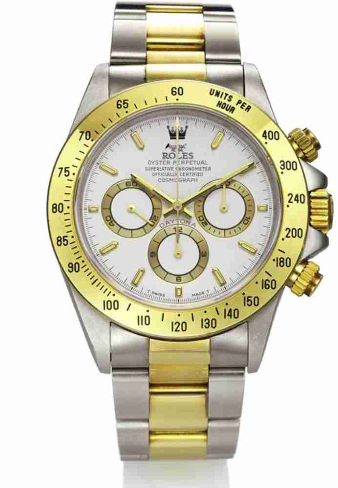 Fancy Fun Screen Guard for rolex Watches for men gold Fancy Fun Flipkart