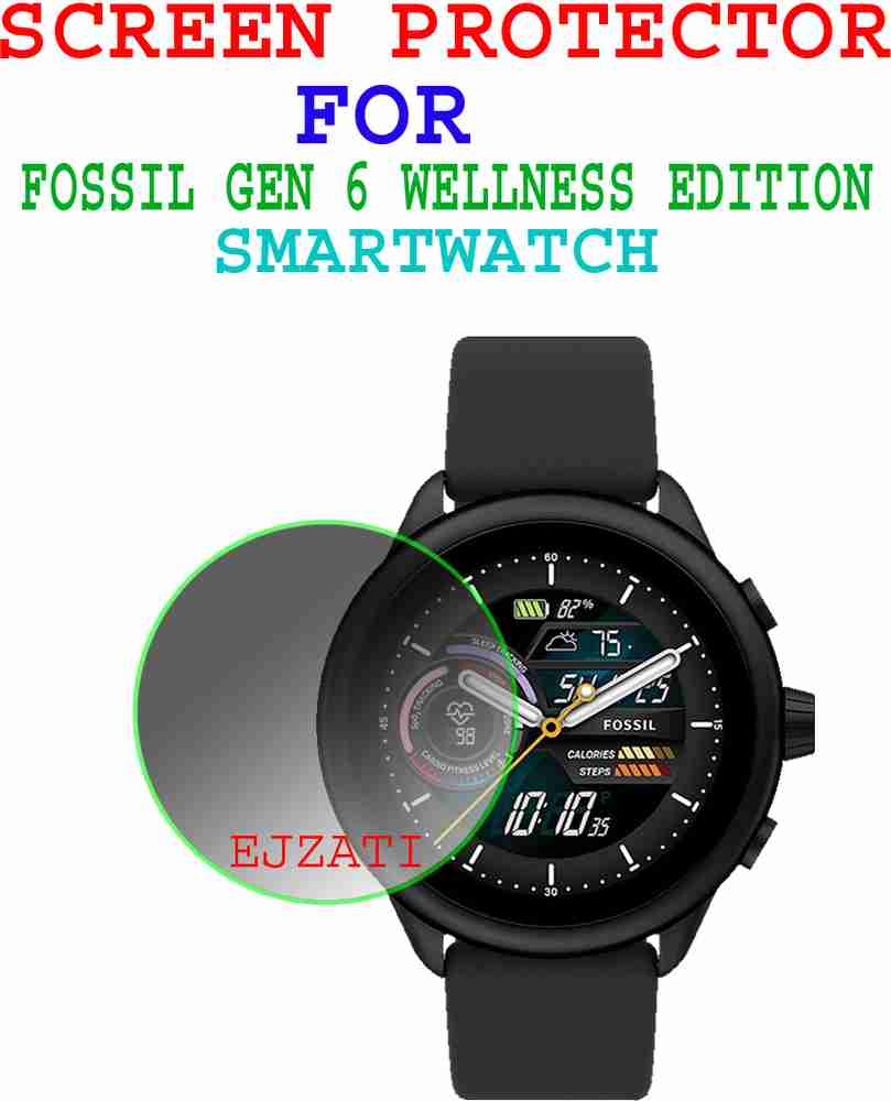 Fossil smartwatch screen top