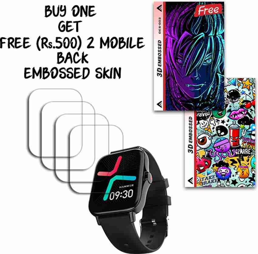 SOMTONE Screen Guard for Hammer Pulse 2.0 SmartWatch 1.69 inch