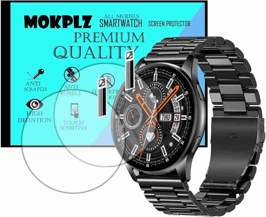 MOKPLZ Screen Guard for PEBBLE METTLE SMARTWATCH MOKPLZ
