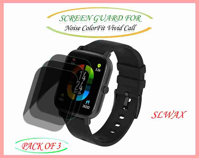 DLWAX Screen Guard for Noise ColorFit Vivid Call SMART WATCH
