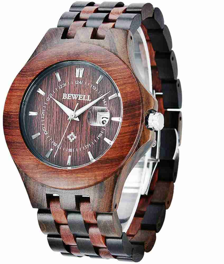 goldentomb Screen Guard for Bewell Wooden Watches Mens Light