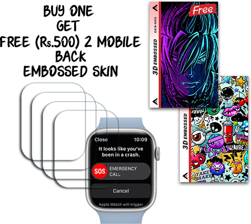 ARBAN Screen Guard for Apple Watch Series 8 WITH FREE 500 RUPEES 2