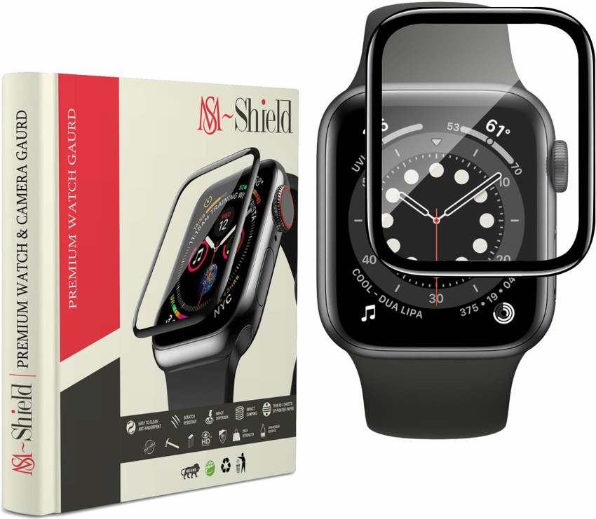 MS Shield Screen Guard for Apple Watch Series 6 40mm PMMA Full Coverage Screen Protector MS Shield Flipkart
