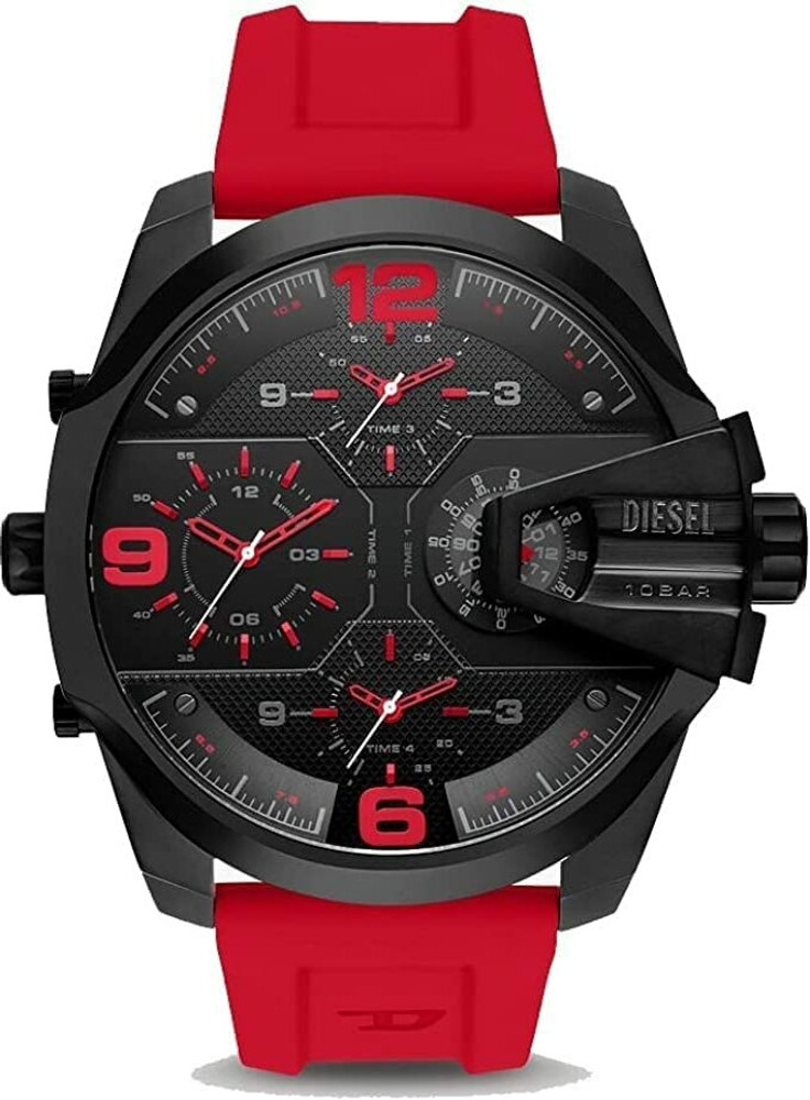 Diesel watch red strap hotsell