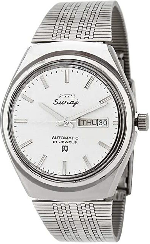LIGHTWINGS Screen Guard for HMT Suraj Day and Date Automatic Watch