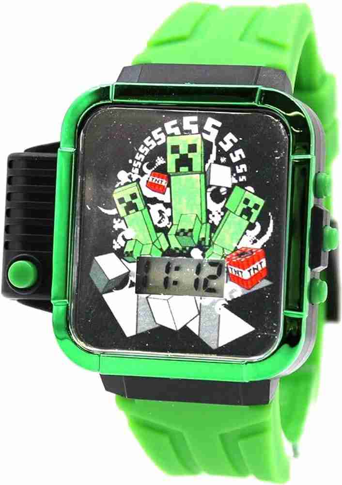 Minecraft digital wrist watch online