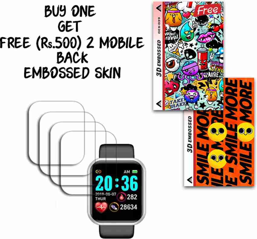 SOMTONE Screen Guard for Notifier Smartwatch 42mm WITH FREE 500