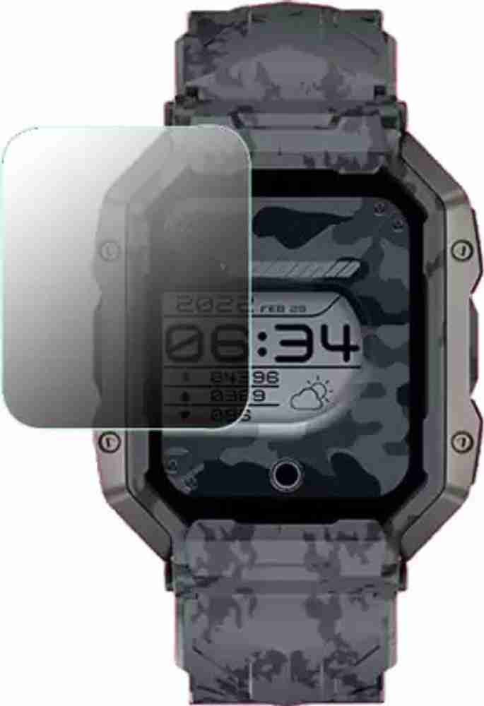 XeqTioner Screen Guard for Fire Boltt Cobra Smart WAtch
