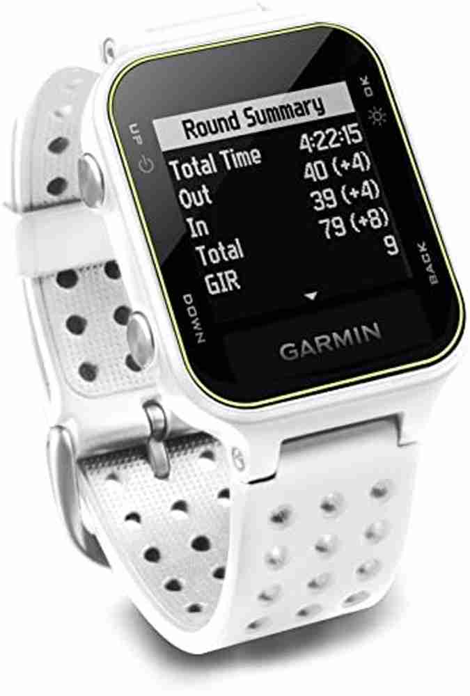 goldentomb Screen Guard for Garmin Approach S20 Golf Watch White