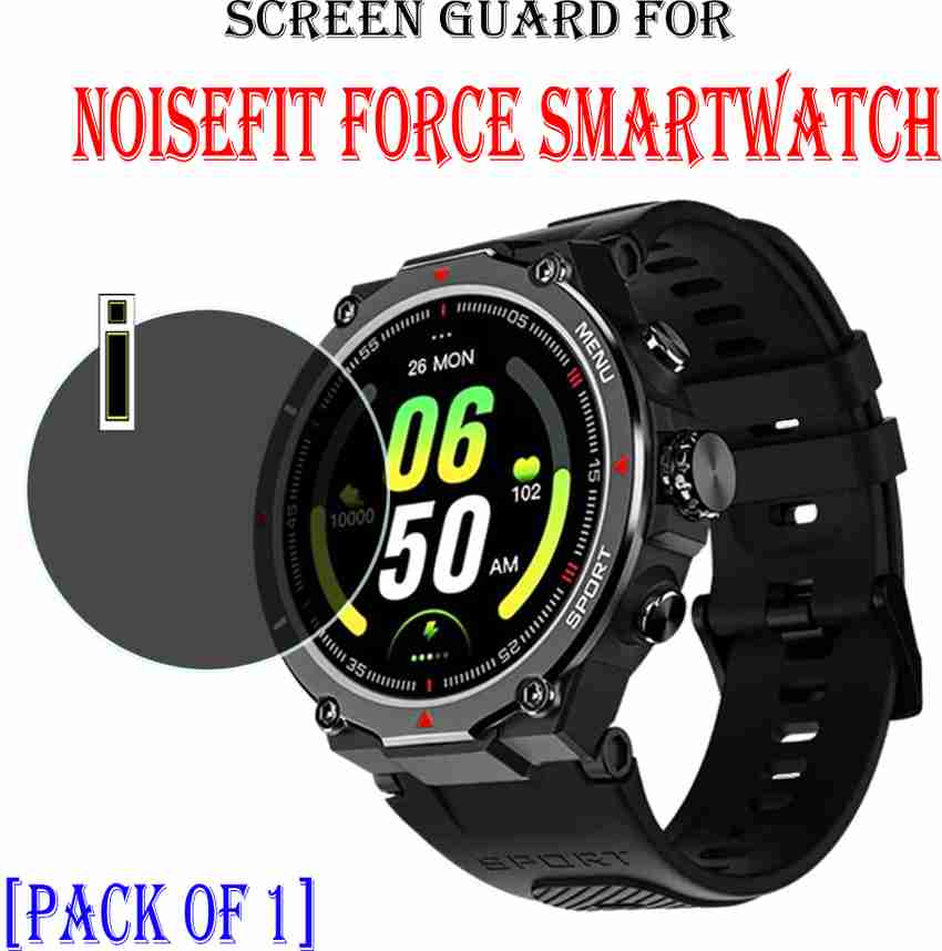 EJZATI Screen Guard for NOISEFIT FORCE SMARTWATCH EJZATI