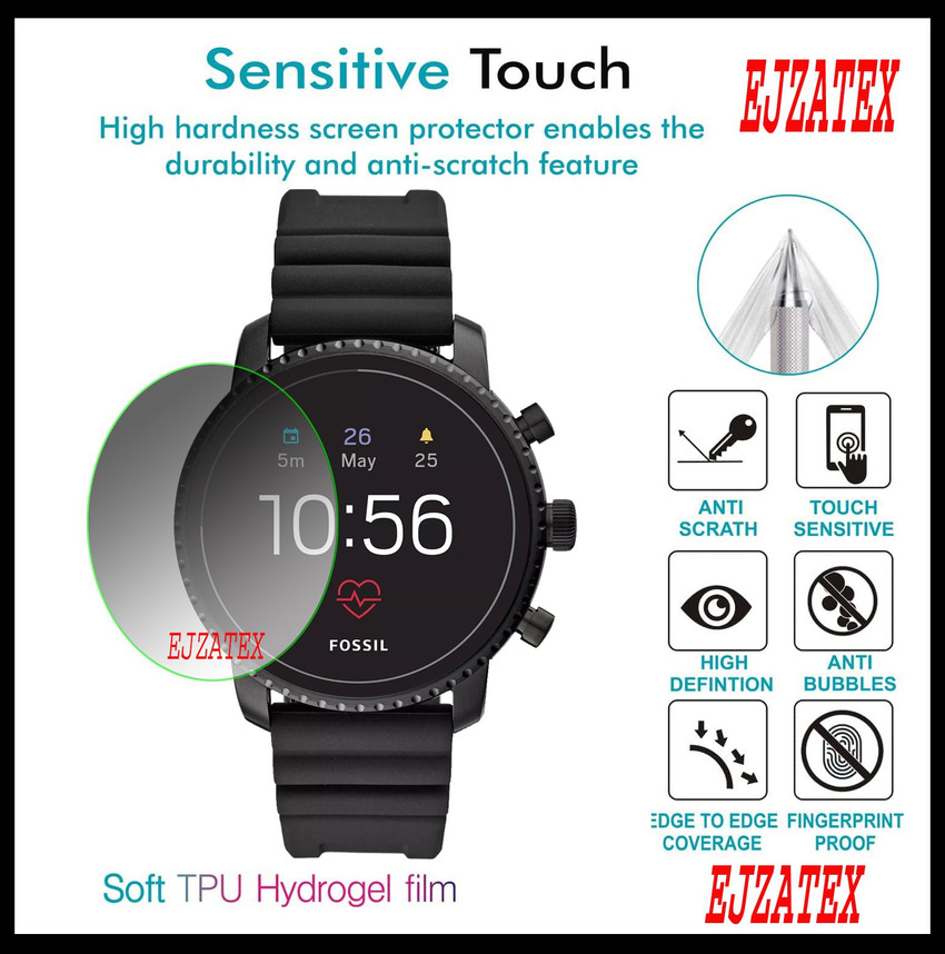 ejzatex Screen Guard for FOSSIL Q EXPLORIST GEN 4 SMARTWATCH ejzatex Flipkart