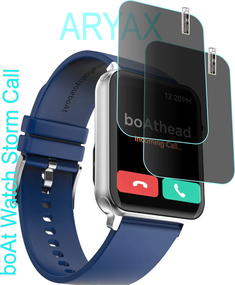 aryax Screen Guard for boAt Watch Storm Call aryax Flipkart