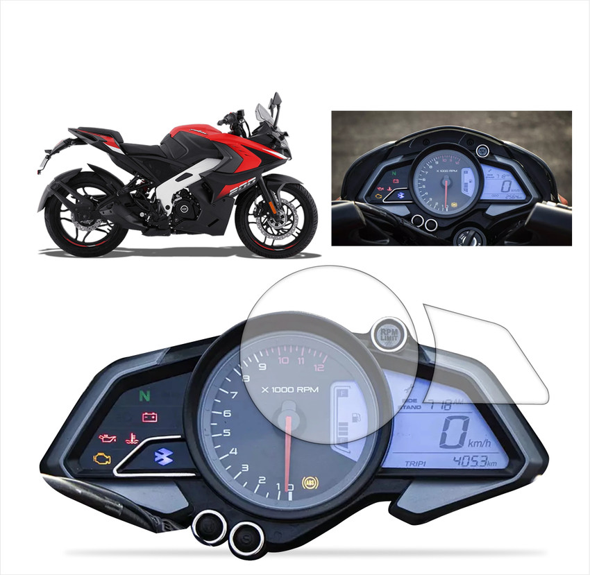 ASRYD Screen Guard for Bajaj Pulsar RS200 NS200 NS160 ASRYD