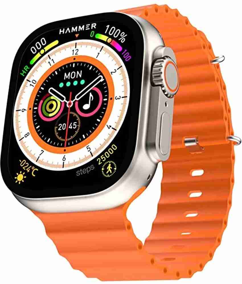 Moksha Ace Ultra 8 Bt calling 1.96 IPS Biggest display 600 nits brightness Smartwatch