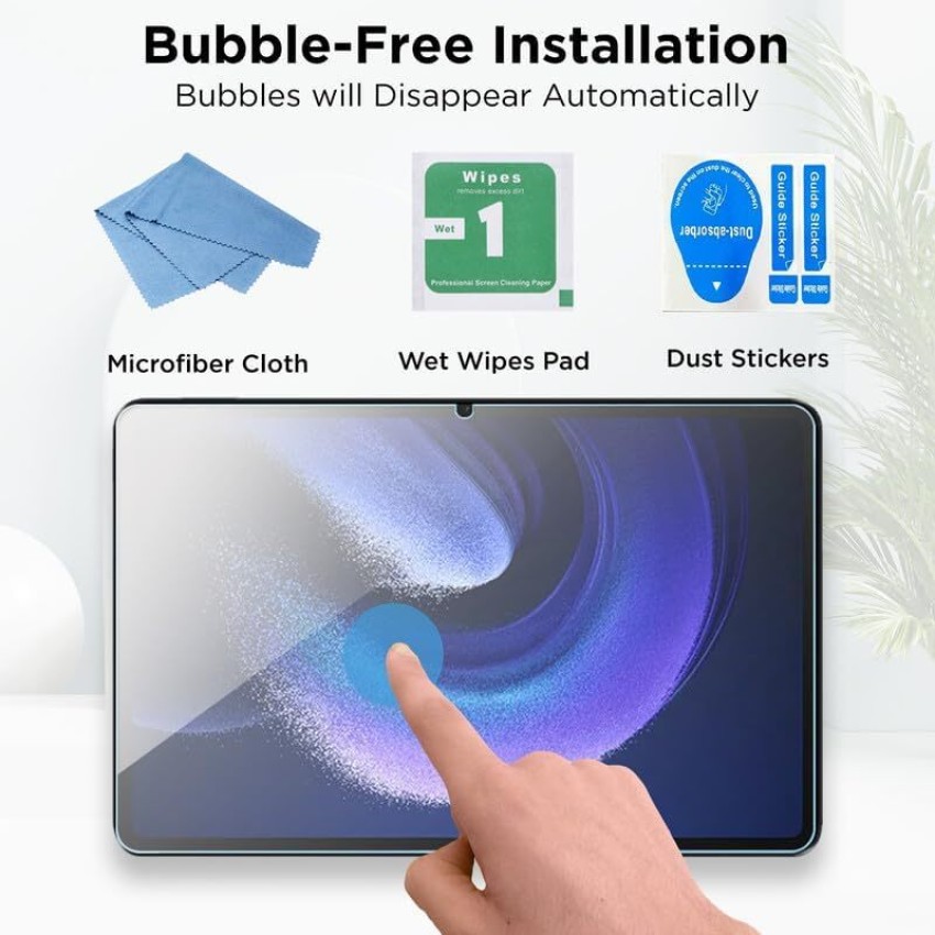  Gylint (2 Pack) Screen Protector for Xiaomi Pad 6-11 -  Tempered Glass 9H Hardness Scratch Resistant Bubble Free Tempered Glass  Screen Protector for Xiaomi Pad 6 : Electronics