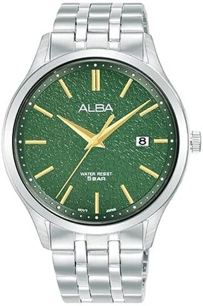 Green online marble watch