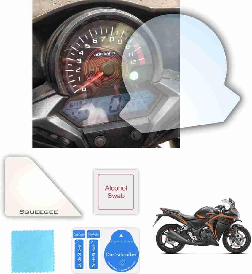 D FENDER Screen Guard for Honda CBR 150 250 Motorcycle Speedometer Console Display Screen Scrath Protector Guard D FENDER Flipkart