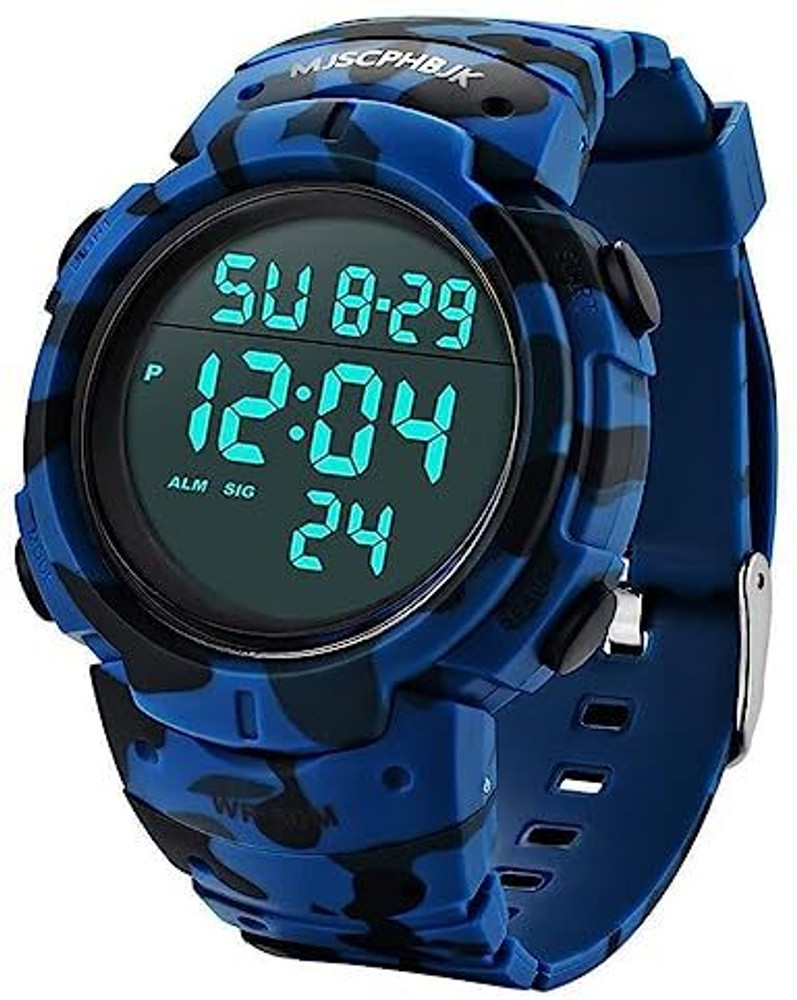 RAGHAV Screen Guard for MJSCPHBJK Mens Digital Sports Watch Waterproof LED Screen Large Face Military Watches RAGHAV Flipkart