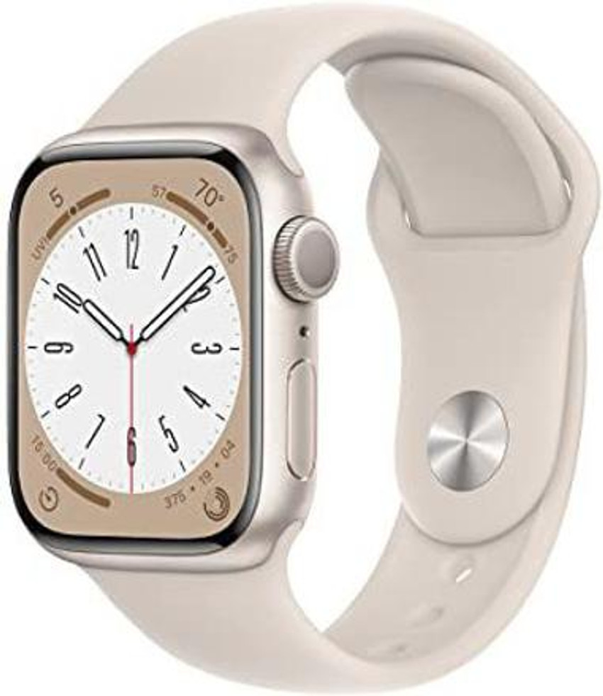 LIGHTWINGS Screen Guard for Apple Watch Series 8 GPS 41mm Starlight Aluminium Starlight Sport Band LIGHTWINGS Flipkart