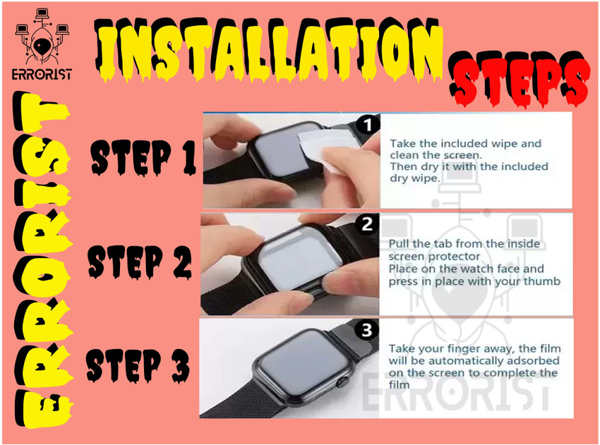 ERRORIST Screen Guard for FASTRACK REFLEX VOX 2.0 ERRORIST