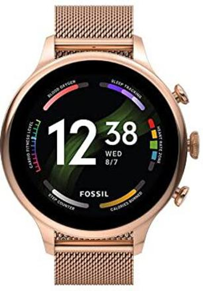 goldentomb Screen Guard for Fossil Gen 6 Smartwatch Digital Black Dial Women s Watch FTW6082 goldentomb Flipkart