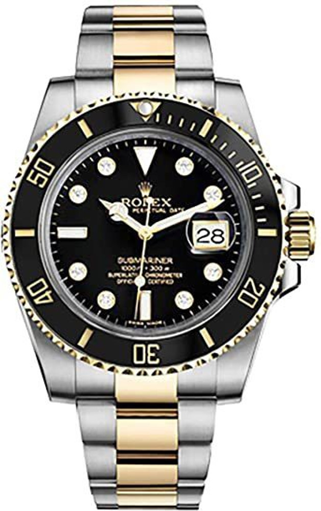 LIGHTWINGS Screen Guard for Rolex Submariner Stainless Gold Watch