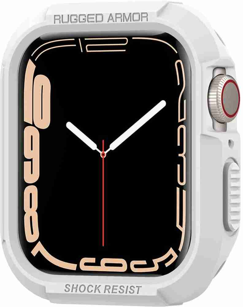 Spigen Rugged Armor Front Back Case for Apple Watch 8 7 45mm SE2 6 SE 5 4 44mm Spigen Flipkart