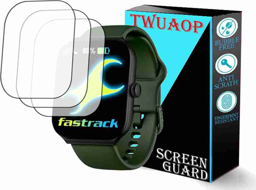 TWUAOP Screen Guard for FASTRACK REVOLTT FS1 MAX SMARTWATCH