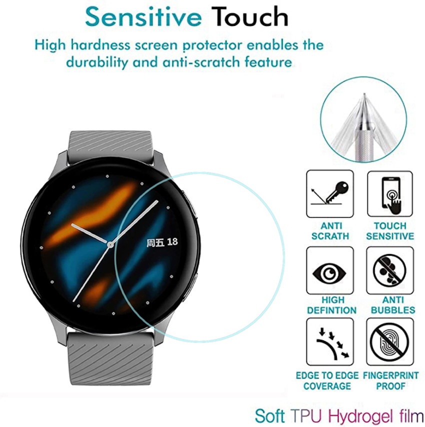 TZWE Screen Guard for NoiseFit Vortex SMART WATCH SCREEN GUARD