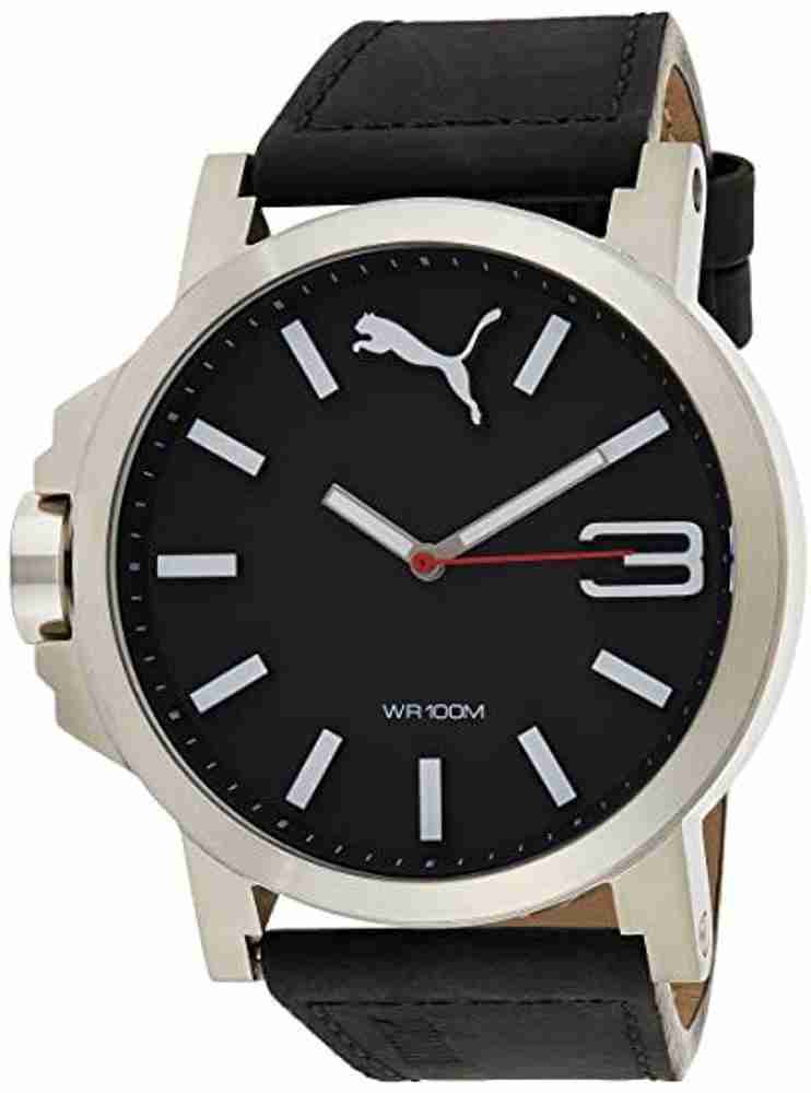 Puma sales leather watch