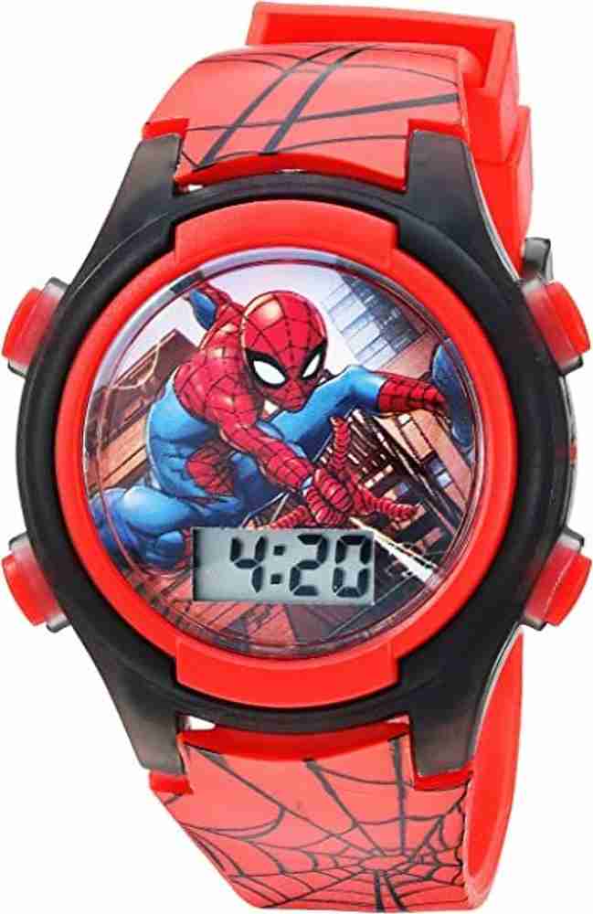 RAGHAV Screen Guard for Accutime Kids Marvel Spider Man Digital Quartz Plastic Watch