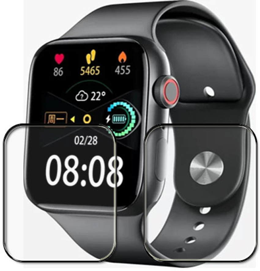 domchi Screen Guard for NE144 Intex FitRist Max Smartwatch P 2